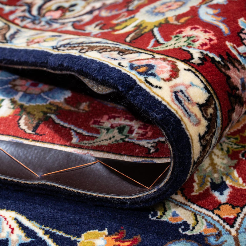 Persisk tæppe - Ghom - 198 x 142 cm - mørkeblå