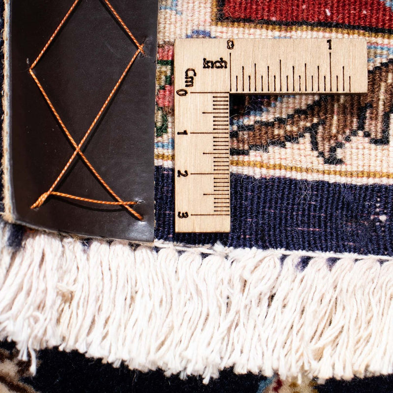 Persisk tæppe - Ghom - 198 x 142 cm - mørkeblå