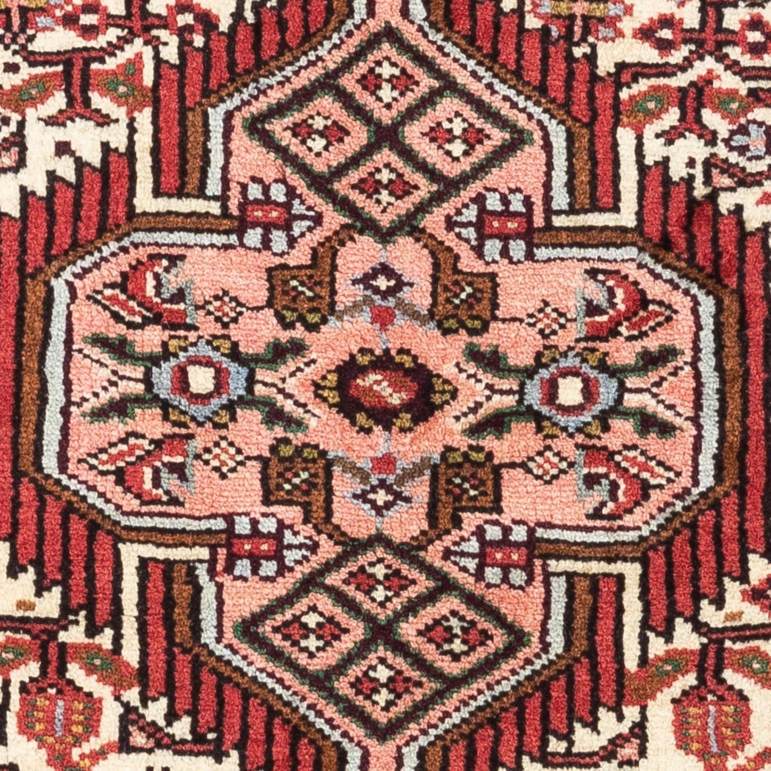 Persisk tæppe - Nomadisk - 122 x 82 cm - rød
