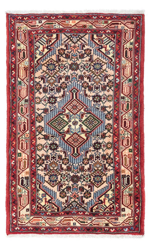 Persisk tæppe - Nomadisk - 121 x 76 cm - rød