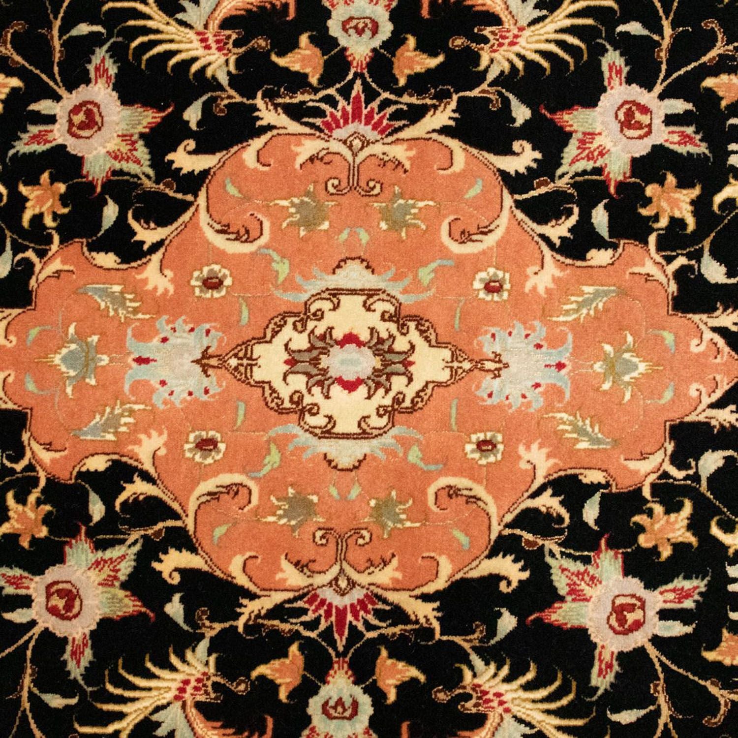 Persisk tæppe - Tabriz - Royal - 161 x 101 cm - sort