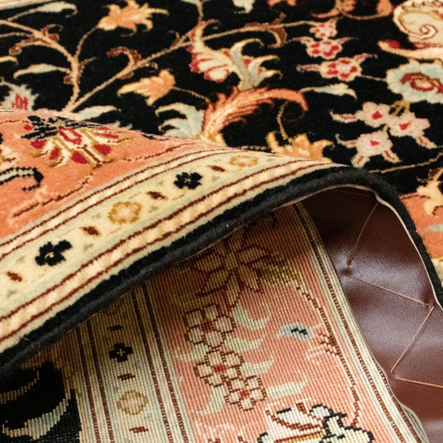 Persisk tæppe - Tabriz - Royal - 161 x 101 cm - sort