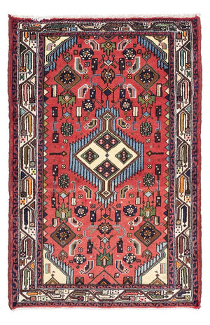 Persisk tæppe - Nomadisk - 126 x 83 cm - rød
