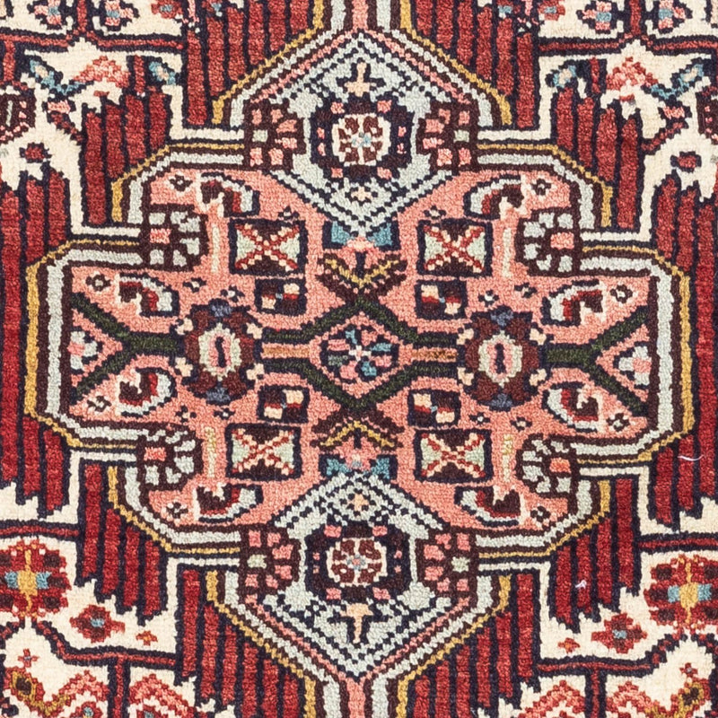 Persisk tæppe - Nomadisk - 127 x 86 cm - beige