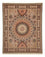 Persisk tæppe - Tabriz - Royal - 256 x 205 cm - flerfarvet