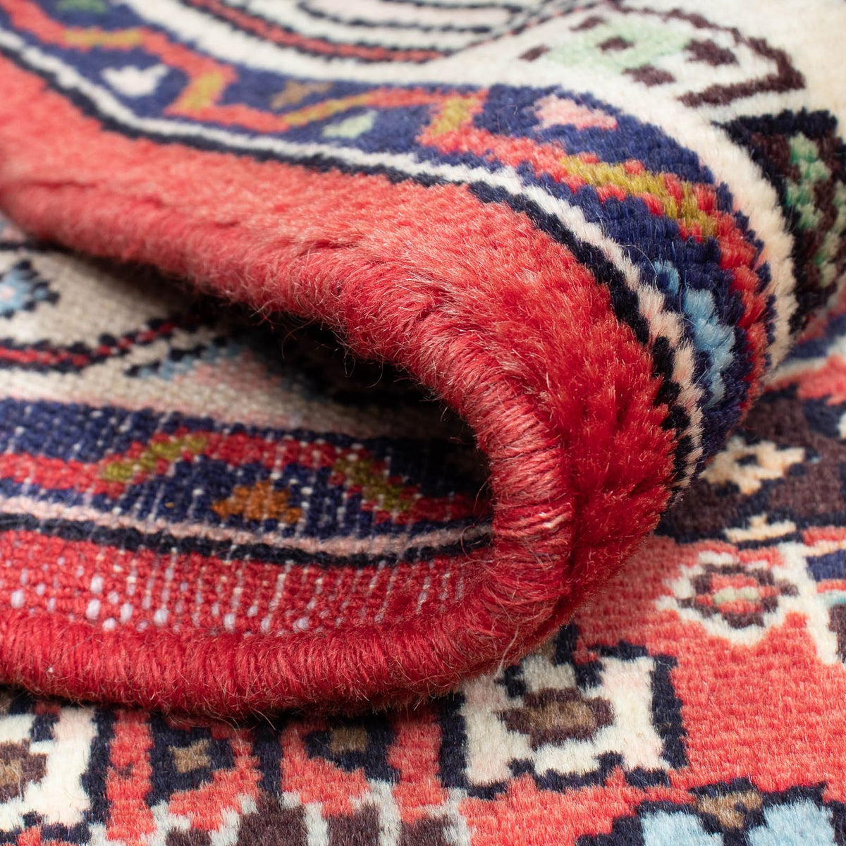 Persisk tæppe - Nomadisk - 126 x 80 cm - rød