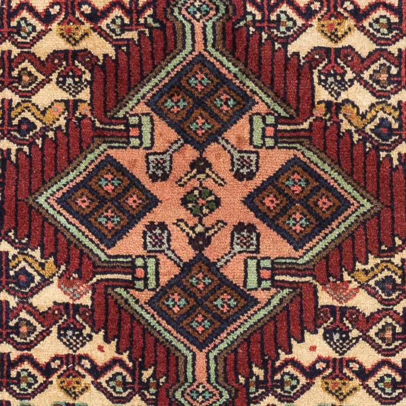 Persisk tæppe - Nomadisk - 119 x 81 cm - rød