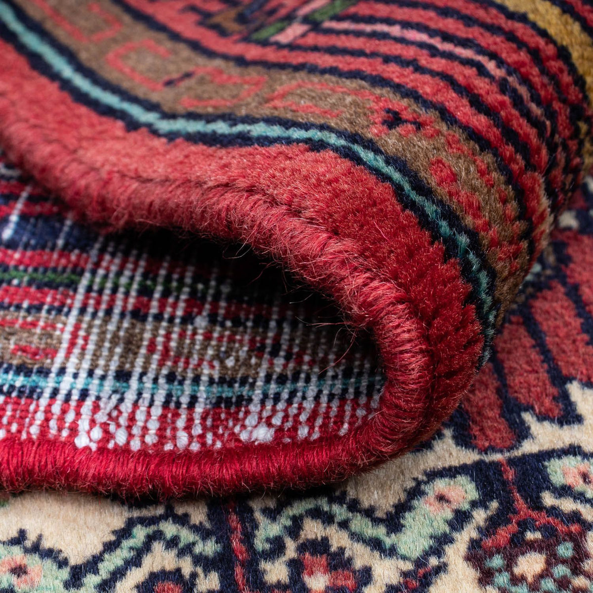 Persisk tæppe - Nomadisk - 119 x 81 cm - rød