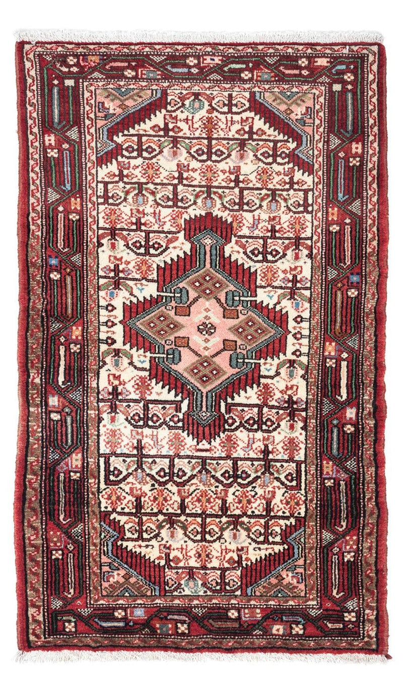 Persisk tæppe - Nomadisk - 125 x 78 cm - lysrød