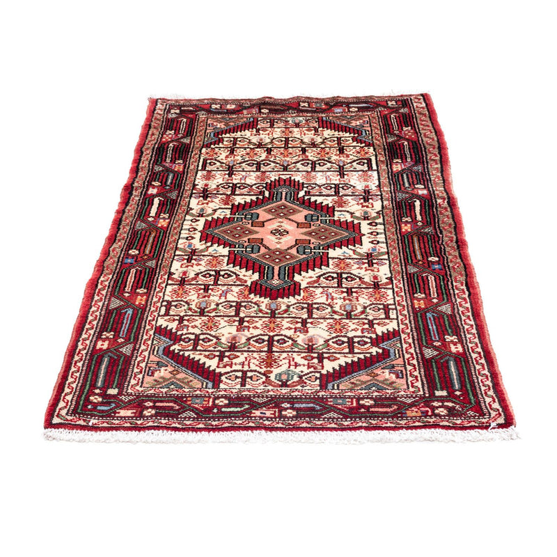 Persisk tæppe - Nomadisk - 125 x 78 cm - lysrød