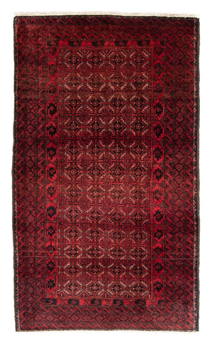 Persisk tæppe - Nomadisk - 198 x 112 cm - rød
