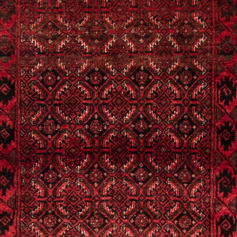 Persisk tæppe - Nomadisk - 198 x 112 cm - rød