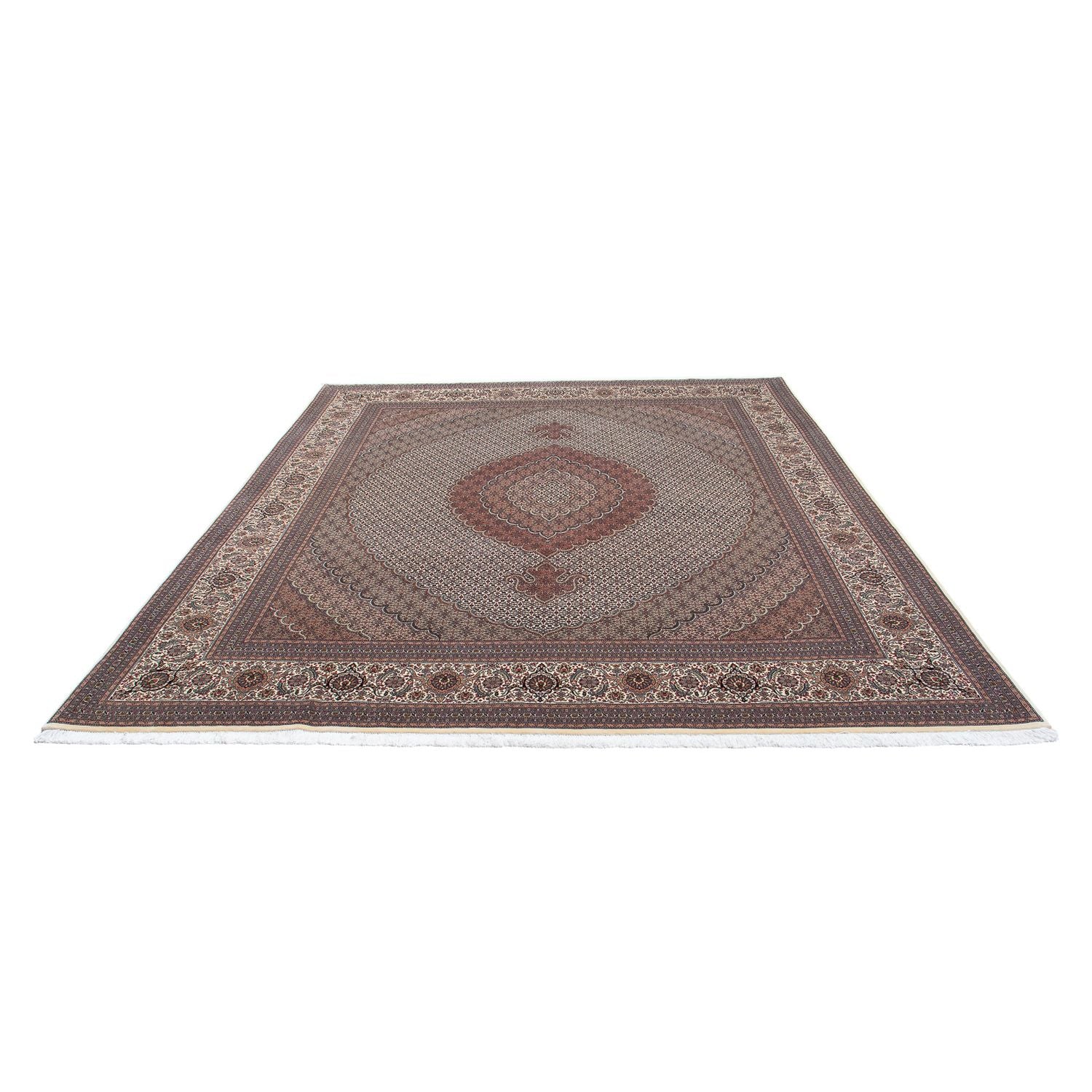 Persisk tæppe - Tabriz - 300 x 250 cm - flerfarvet