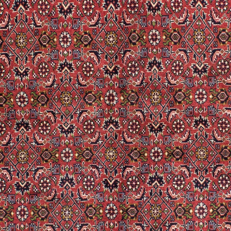 Persisk tæppe - Bijar - 207 x 142 cm - rød