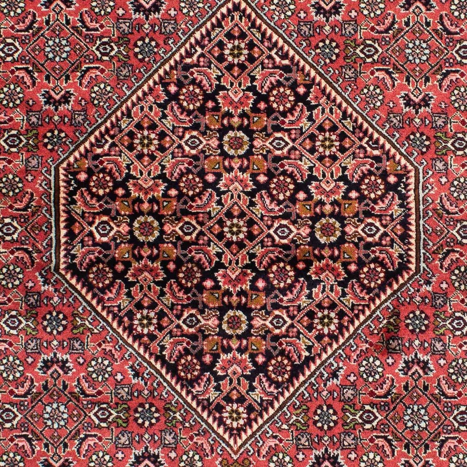 Persisk tæppe - Bijar - 222 x 142 cm - rød