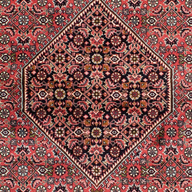 Persisk tæppe - Bijar - 222 x 142 cm - rød