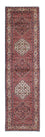Løber Persisk tæppe - Bijar - 313 x 83 cm - lysrød