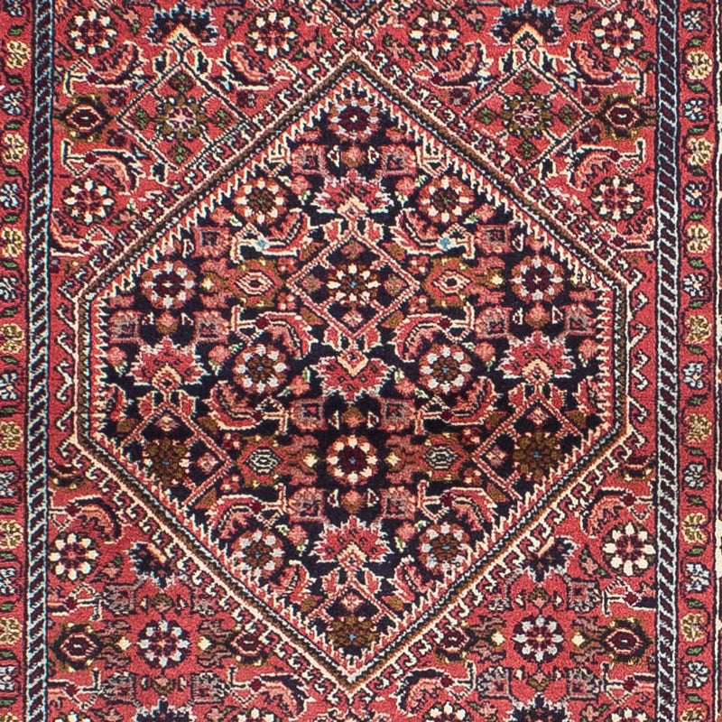 Løber Persisk tæppe - Bijar - 313 x 83 cm - lysrød