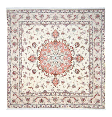 Persisk tæppe - Tabriz - Royal firkantet  - 309 x 295 cm - beige