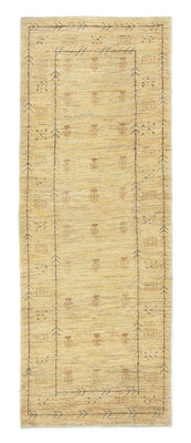Løber Gabbeh-tæppe - Persisk - 236 x 85 cm - beige
