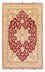 Persisk tæppe - Tabriz - Royal - 300 x 200 cm - mørkerød
