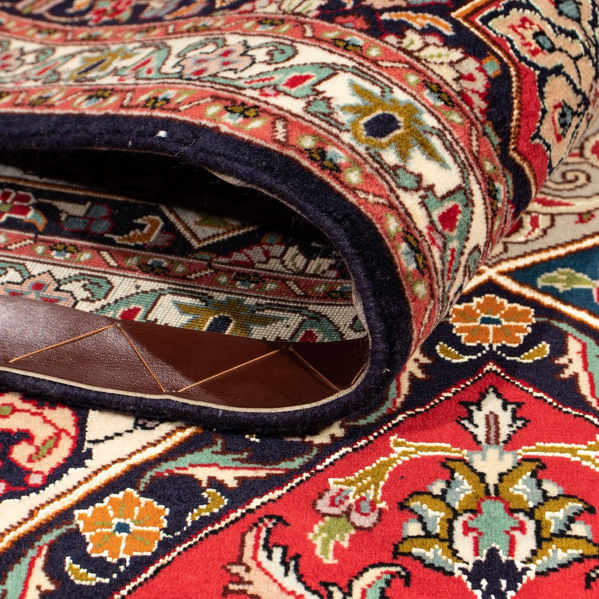 Persisk tæppe - Tabriz - Royal - 260 x 203 cm - flerfarvet