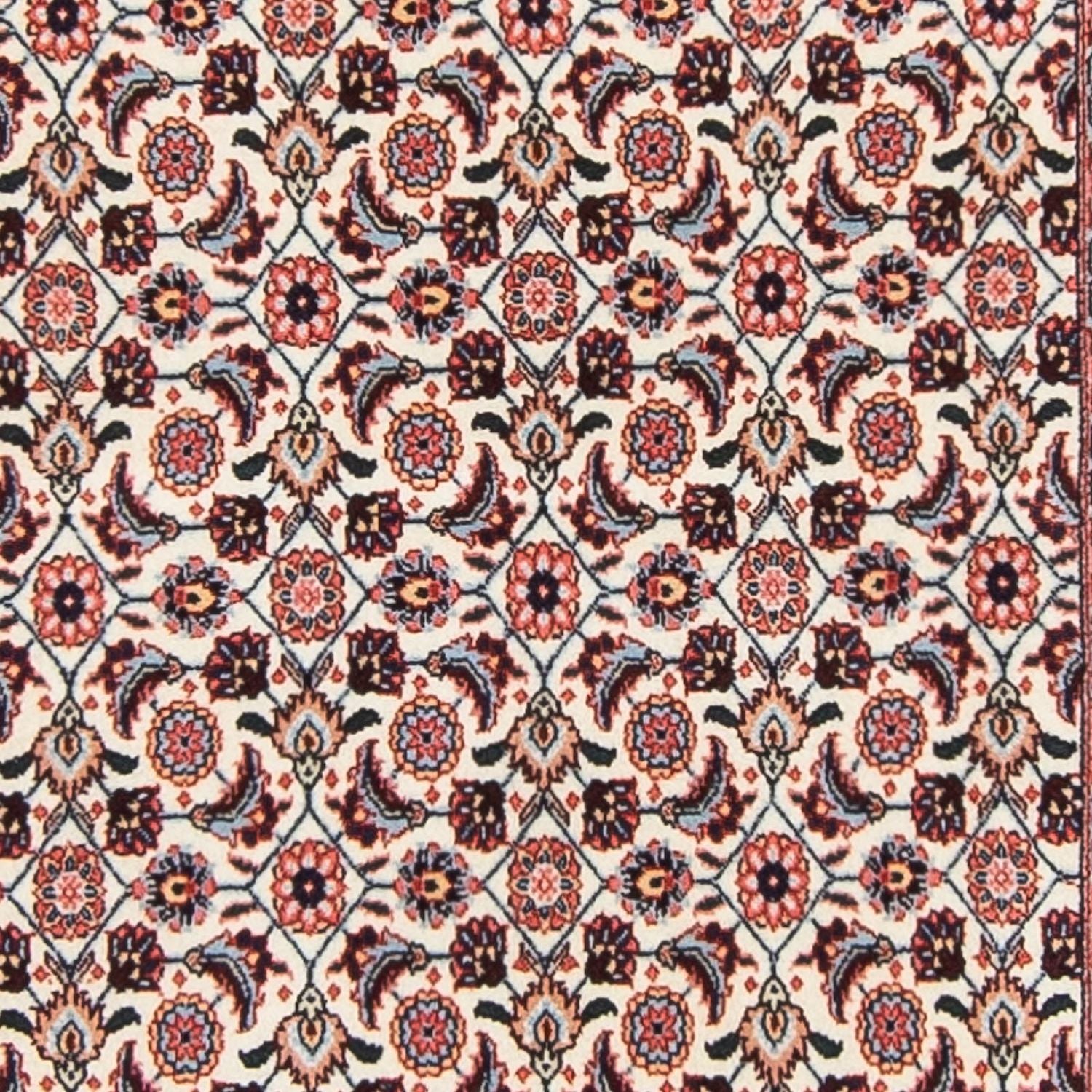 Løber Persisk tæppe - Tabriz - 392 x 73 cm - flerfarvet