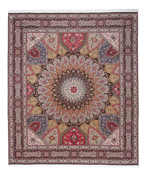 Persisk tæppe - Tabriz - Royal - 303 x 254 cm - flerfarvet