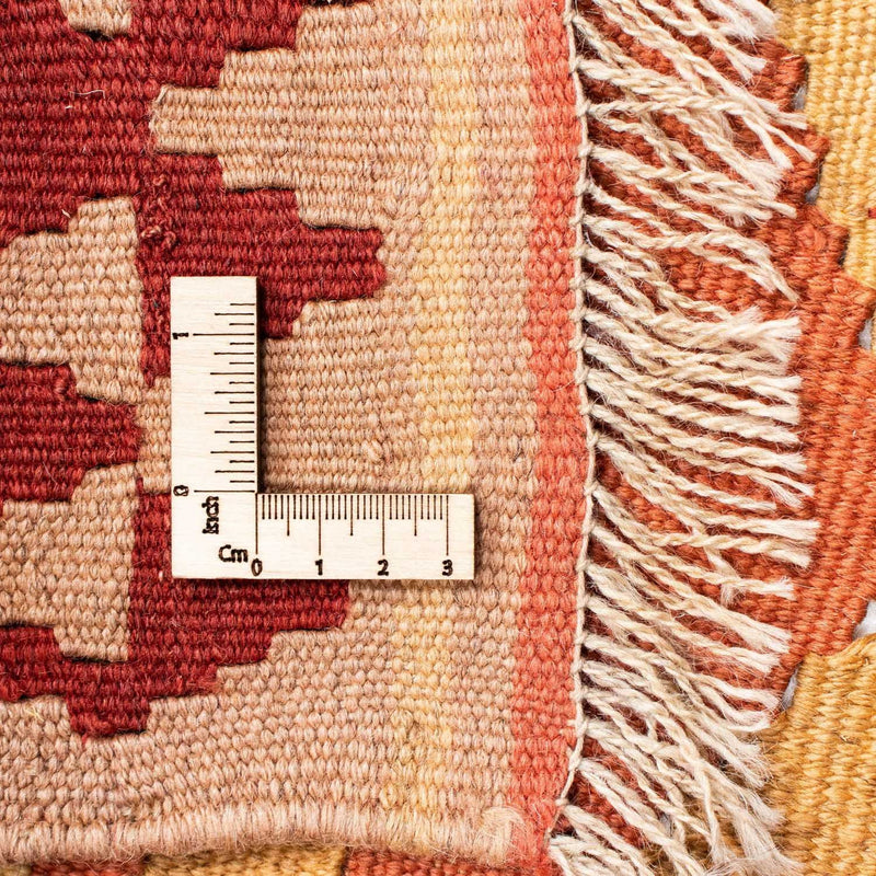 Kelim-tæppe - orientalsk - 210 x 154 cm - orange