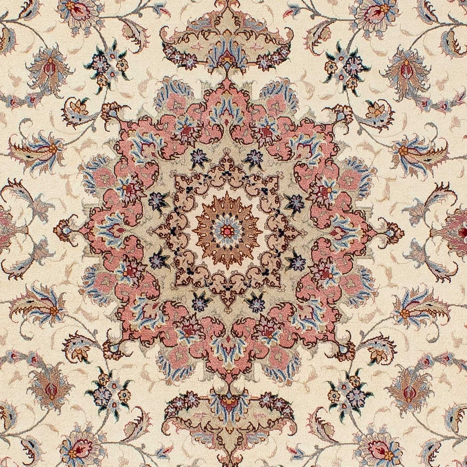 Persisk tæppe - Tabriz - Royal - 210 x 150 cm - beige