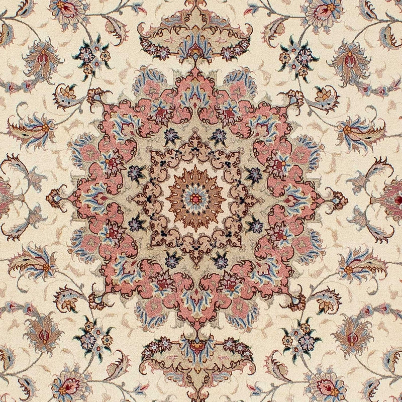 Persisk tæppe - Tabriz - Royal - 210 x 150 cm - beige