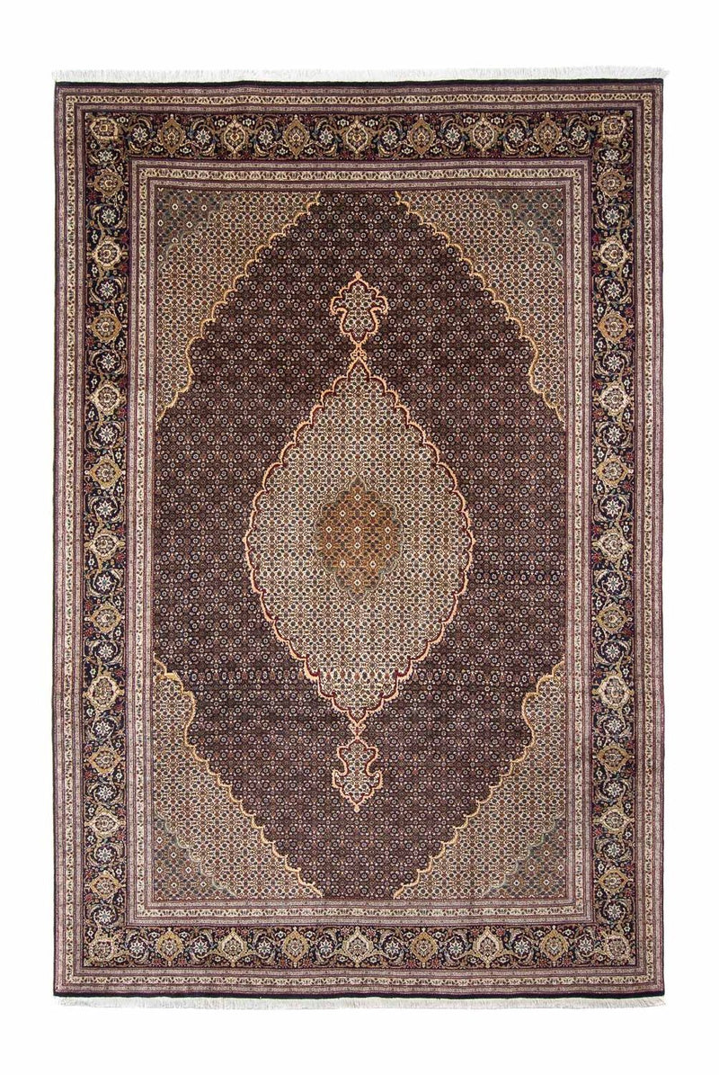 Persisk tæppe - Tabriz - 300 x 195 cm - brun