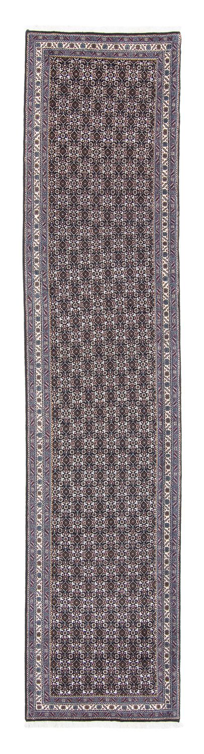 Løber Persisk tæppe - Tabriz - 350 x 70 cm - grå