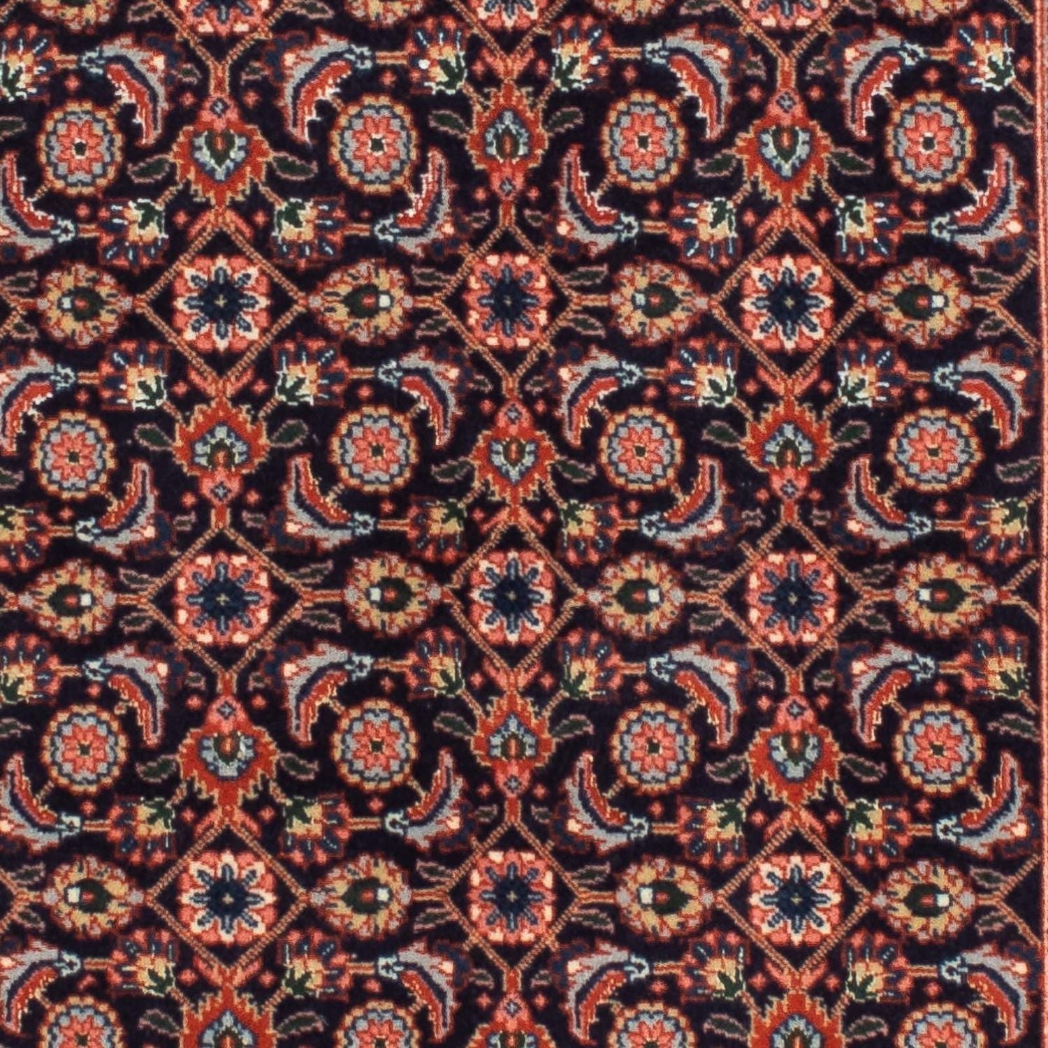 Løber Persisk tæppe - Tabriz - 204 x 75 cm - flerfarvet