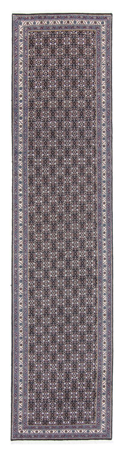 Løber Persisk tæppe - Tabriz - 348 x 71 cm - grå
