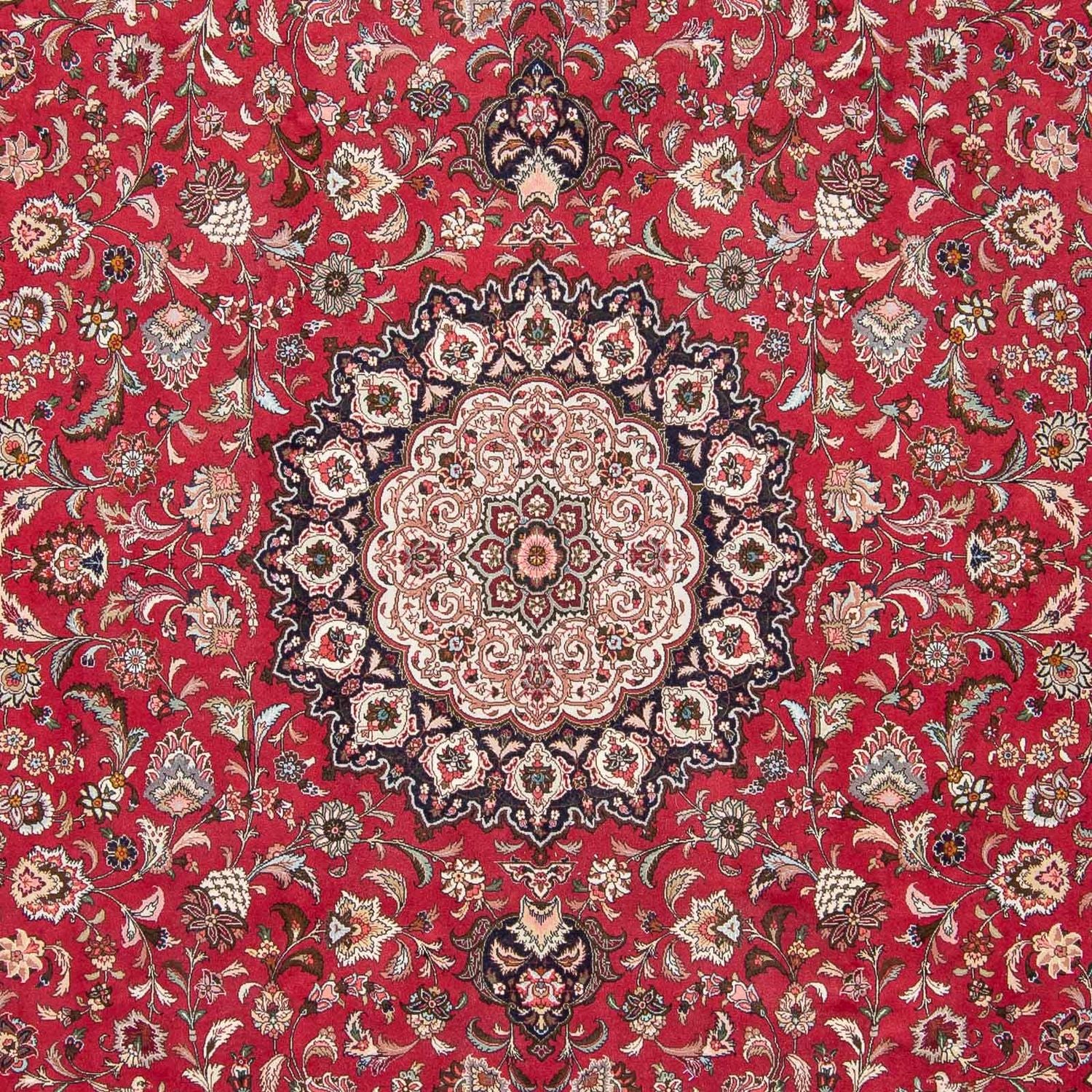 Persisk tæppe - Tabriz - Royal - 307 x 250 cm - rød