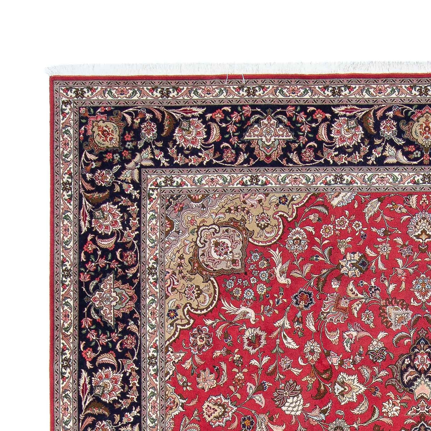 Persisk tæppe - Tabriz - Royal - 307 x 250 cm - rød