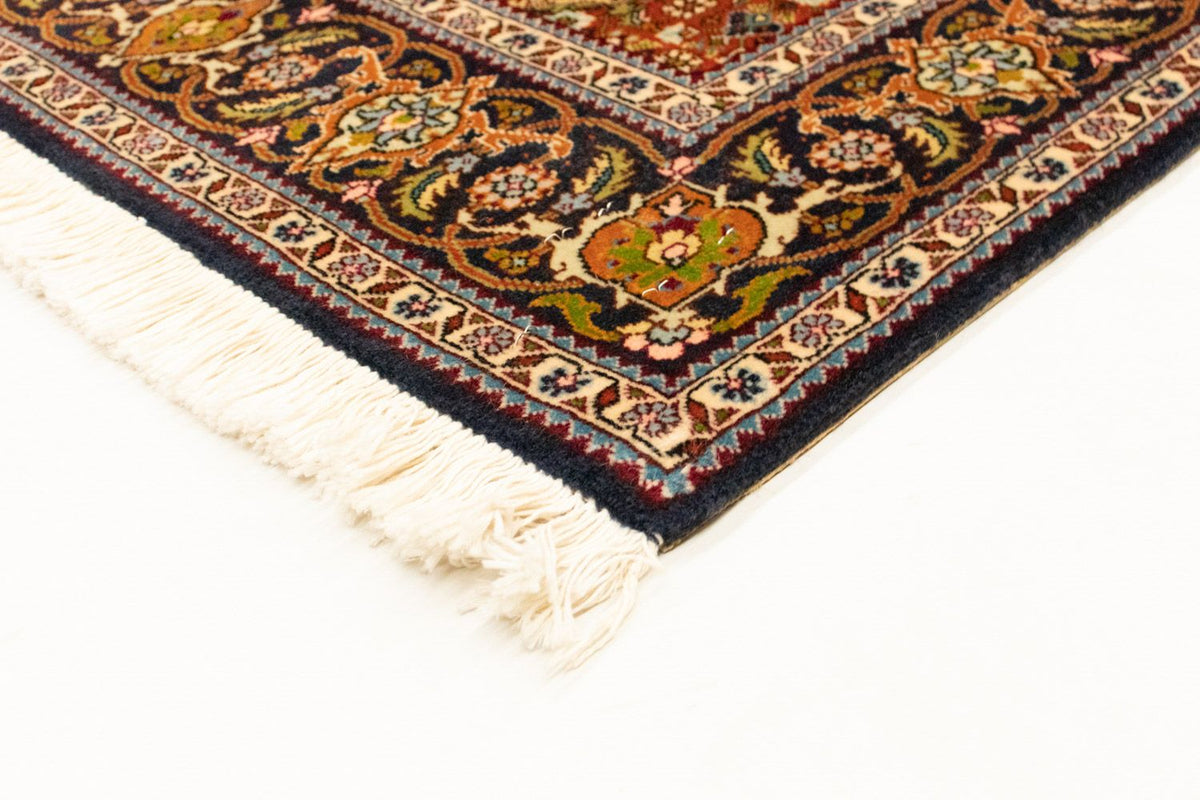 Persisk tæppe - Tabriz - 152 x 100 cm - mørkerød