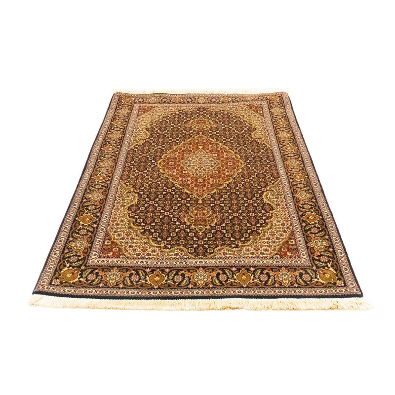 Persisk tæppe - Tabriz - 152 x 100 cm - mørkerød