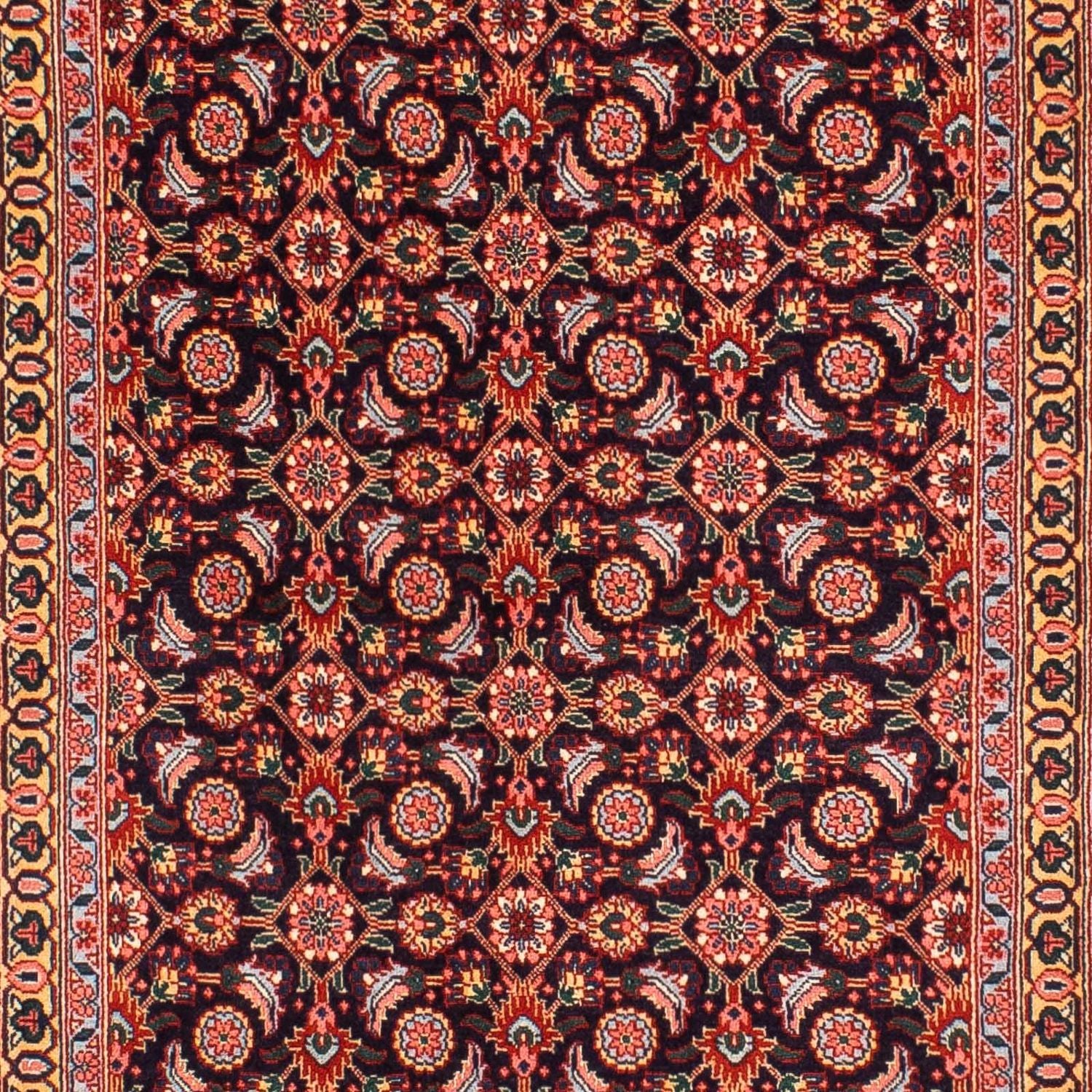 Løber Persisk tæppe - Tabriz - 295 x 70 cm - brun
