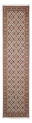 Løber Persisk tæppe - Tabriz - 300 x 76 cm - beige