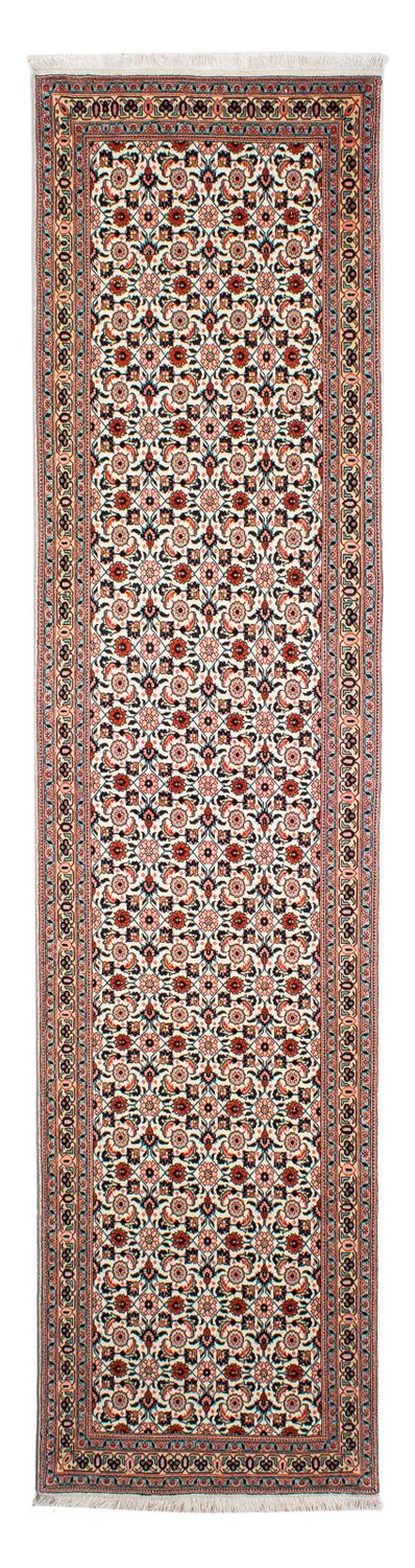 Løber Persisk tæppe - Tabriz - 300 x 76 cm - beige