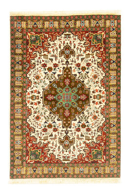 Persisk tæppe - Tabriz - Royal - 150 x 104 cm - beige