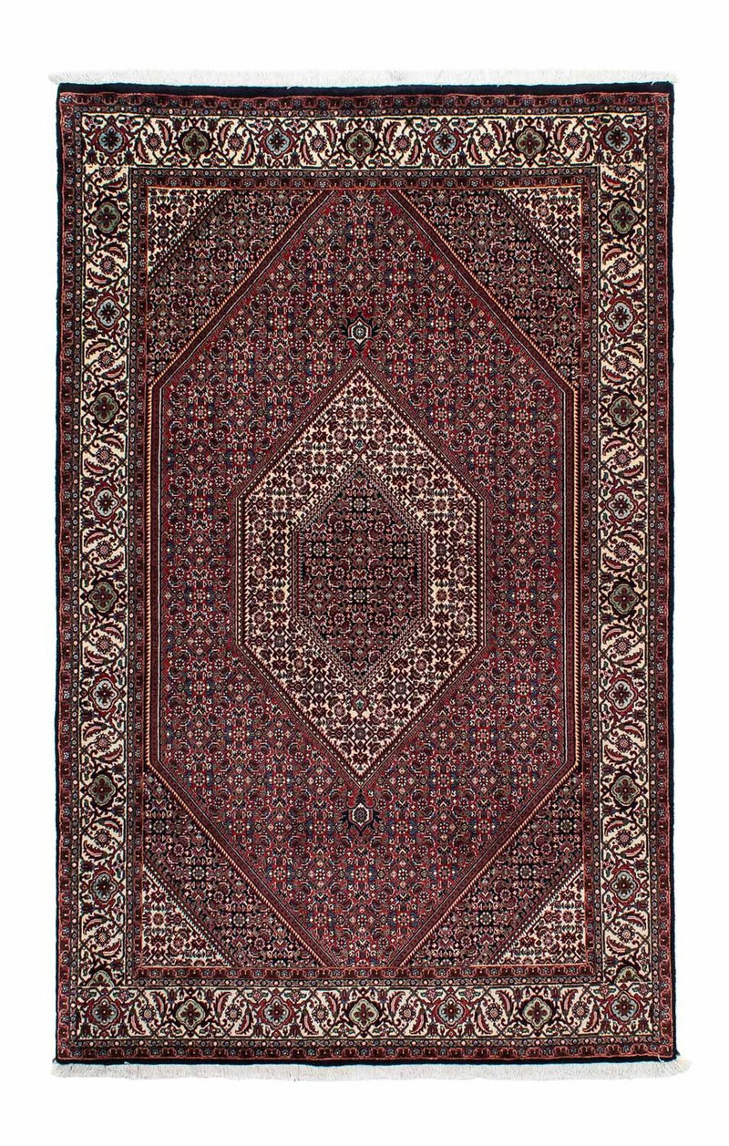 Persisk tæppe - Bijar - 200 x 128 cm - flerfarvet