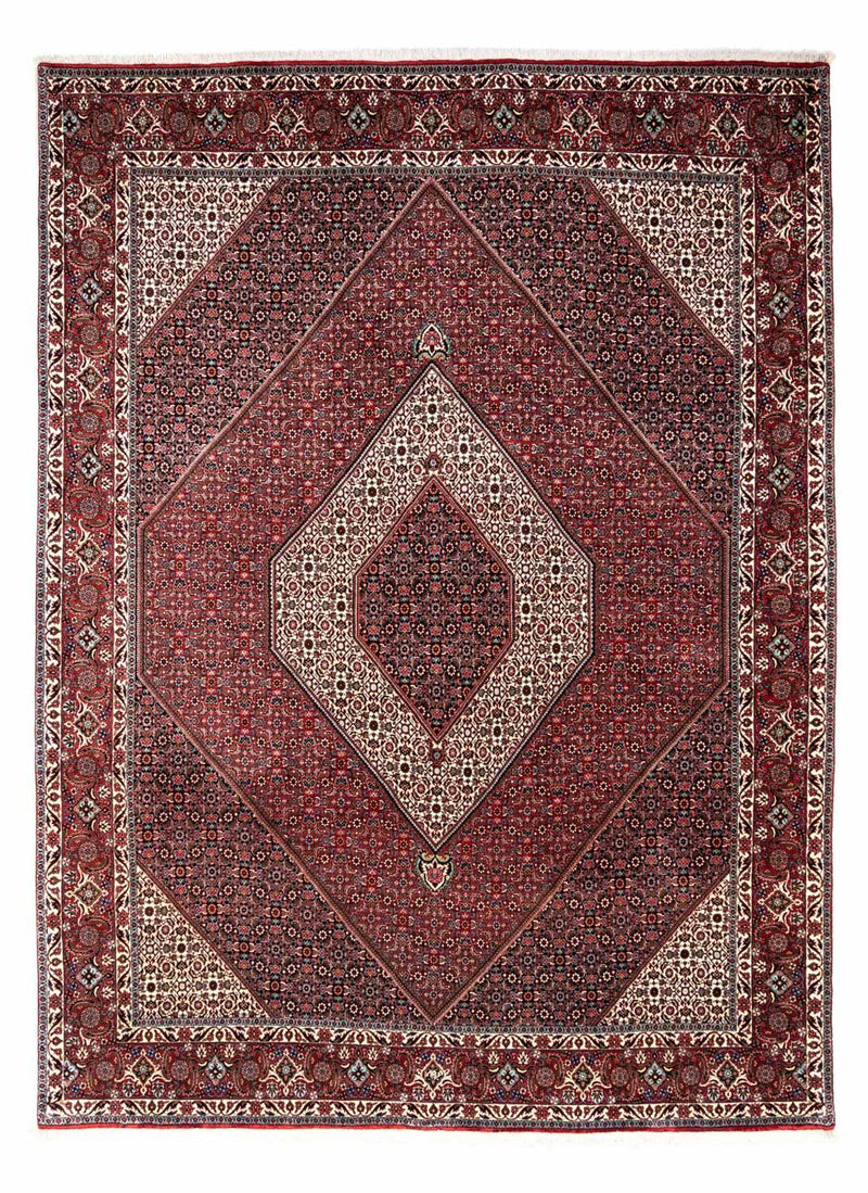 Persisk tæppe - Bijar - Royal - 338 x 249 cm - rød