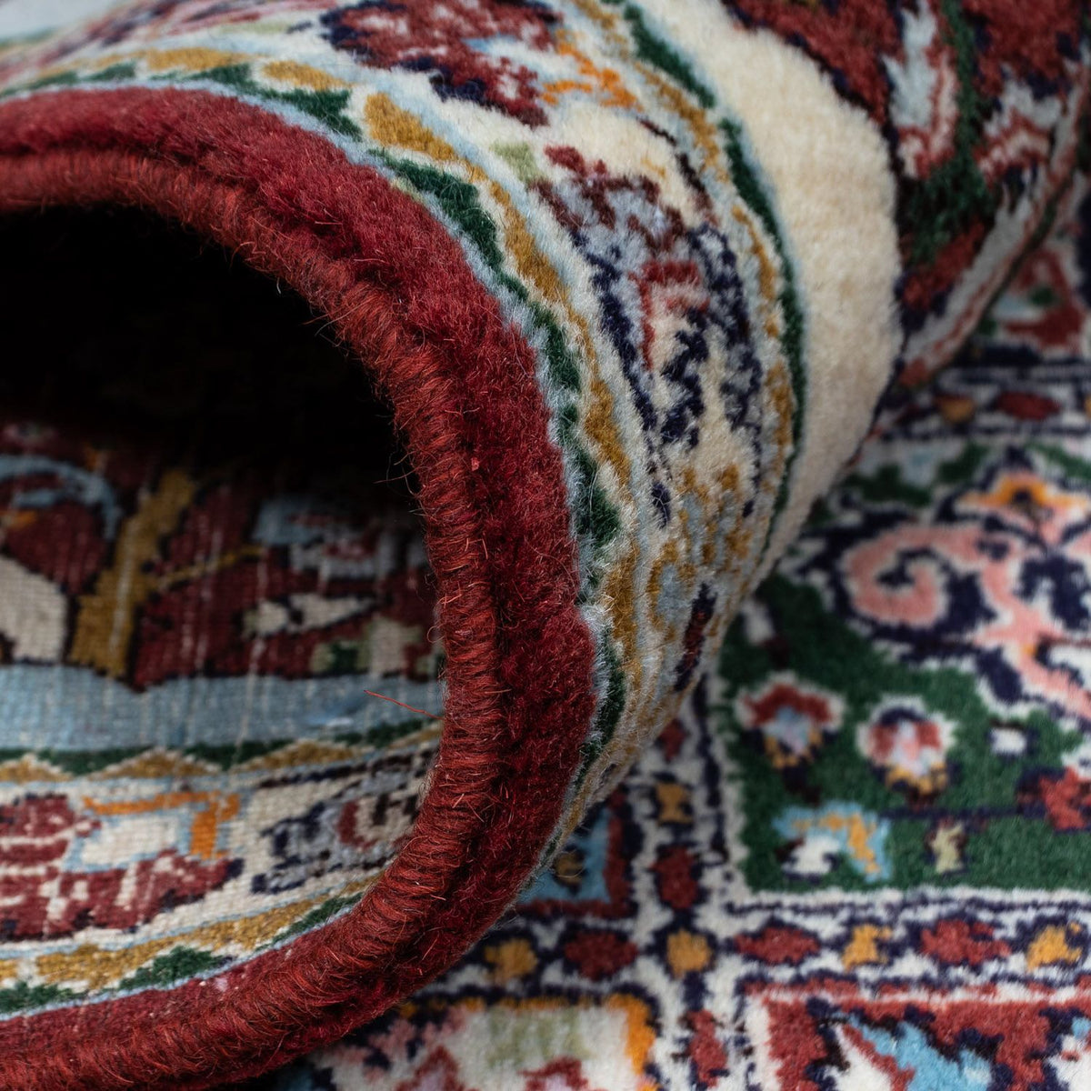 Persisk tæppe - Classic - 328 x 242 cm - mørkerød