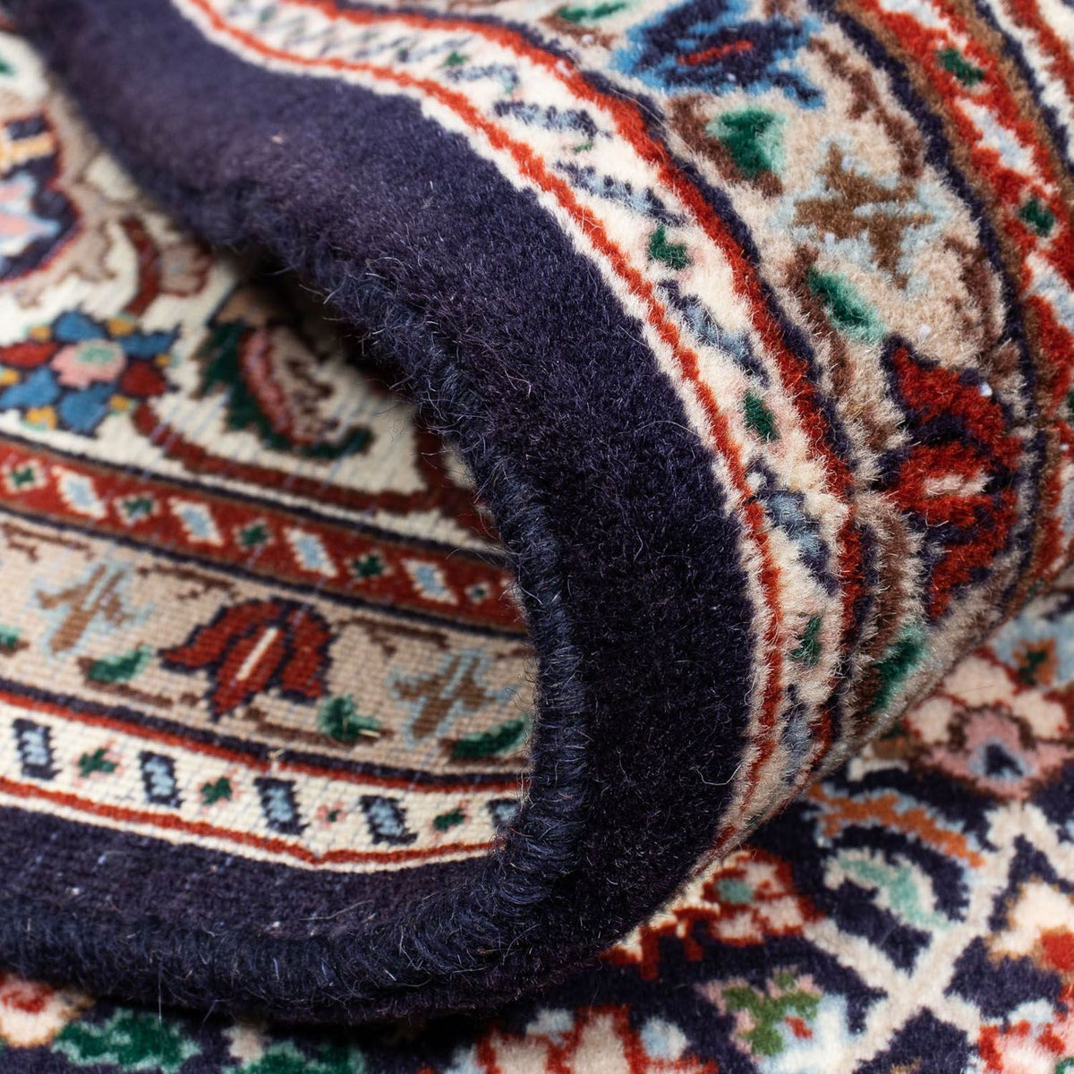 Persisk tæppe - Classic - 197 x 148 cm - mørkeblå