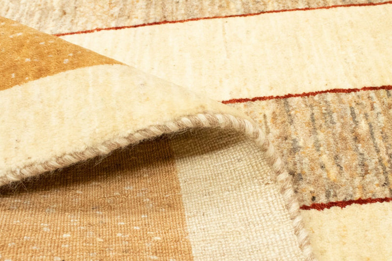 Gabbeh Tæppe - Loribaft Persisk - 236 x 167 cm - beige