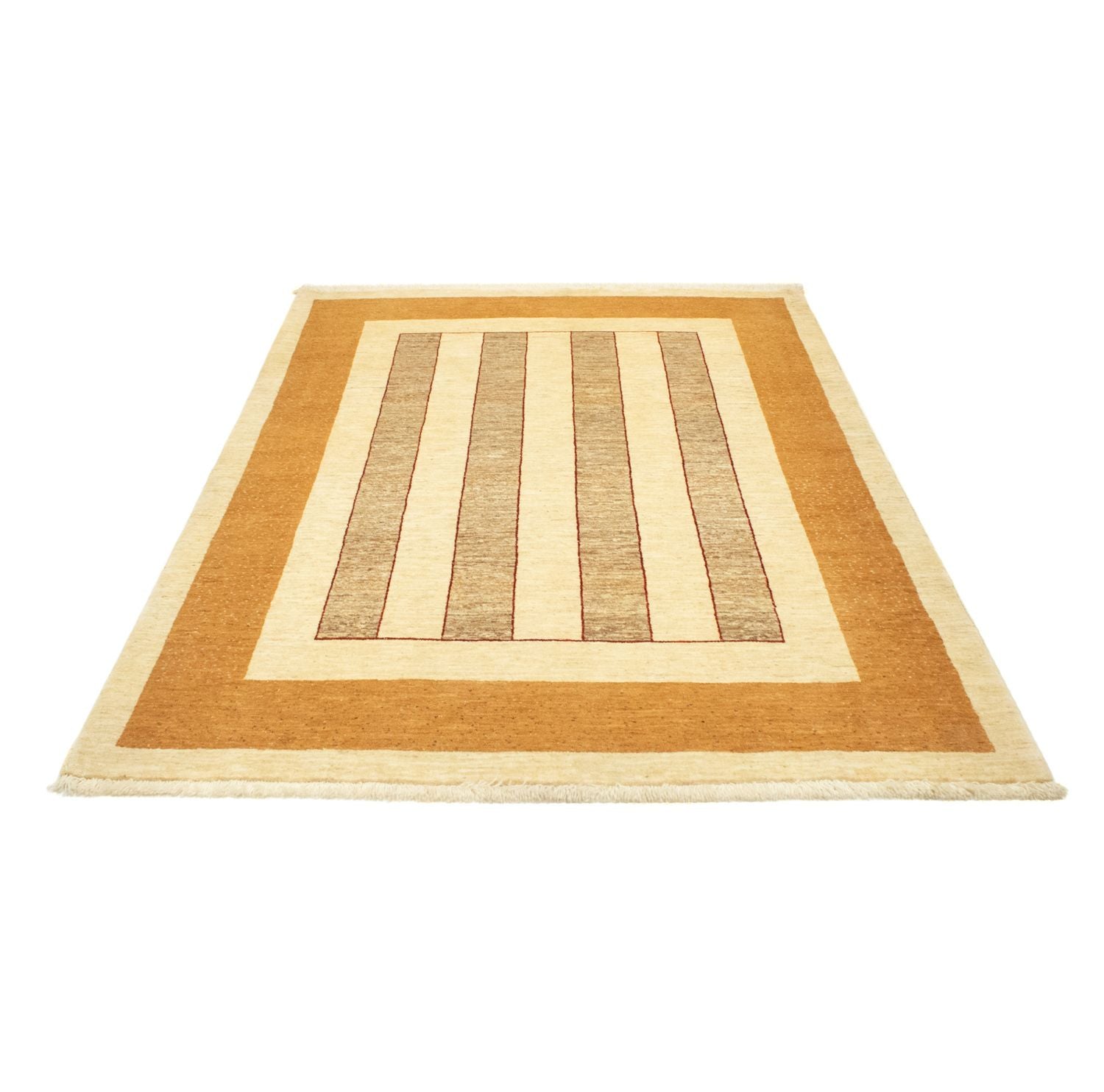 Gabbeh Tæppe - Loribaft Persisk - 236 x 167 cm - beige