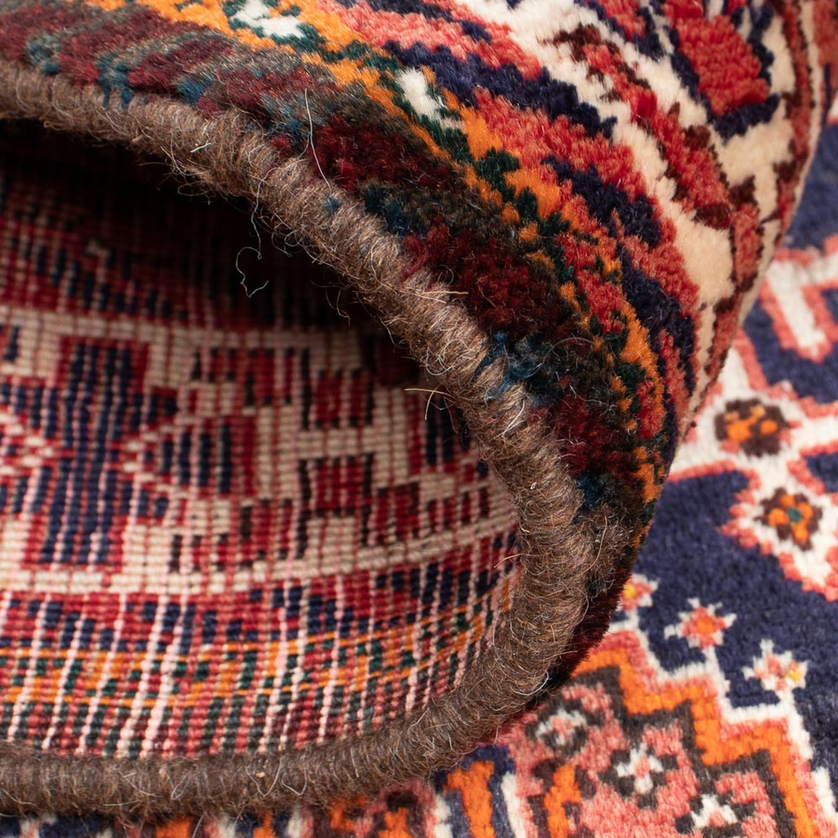 Løber Persisk tæppe - Nomadisk - 190 x 98 cm - brun